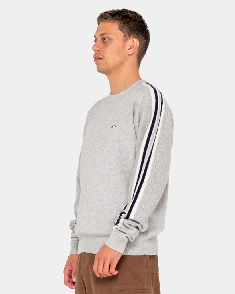 BIG RED CREW NECK SWEATER