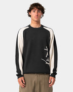 Mens Roll Safe Boxy Knitted Crew Neck