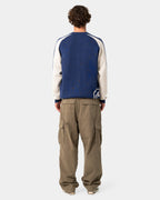 Mens Roll Safe Boxy Knitted Crew Neck