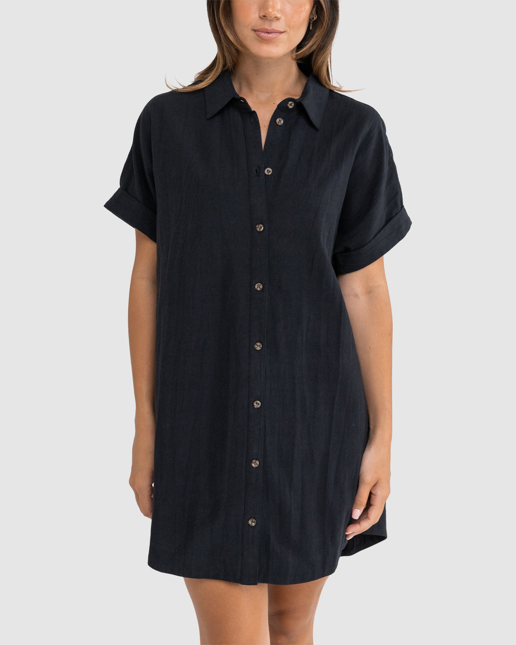 WOMENS CLASSIC SHIRT DRESS