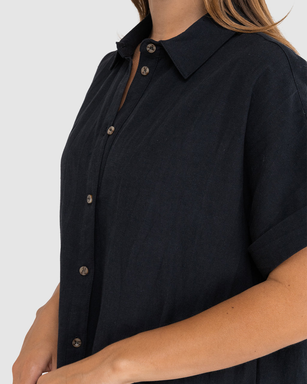 WOMENS CLASSIC SHIRT DRESS