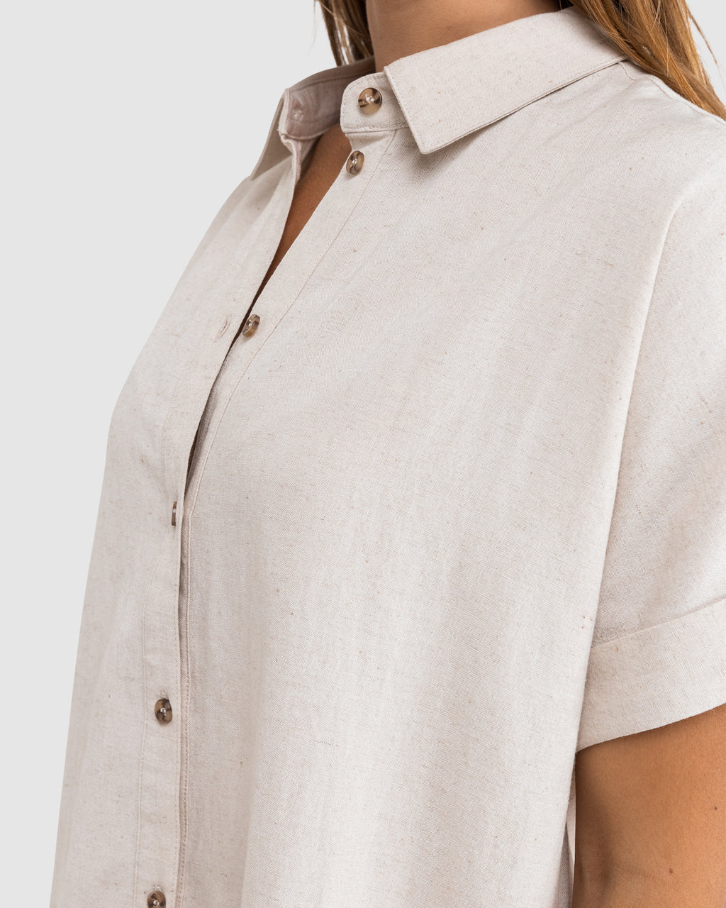WOMENS CLASSIC SHIRT DRESS