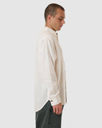 MENS HEMP MINIMAL THRILLS OVERSIZED LONG SLEEVE SHIRT