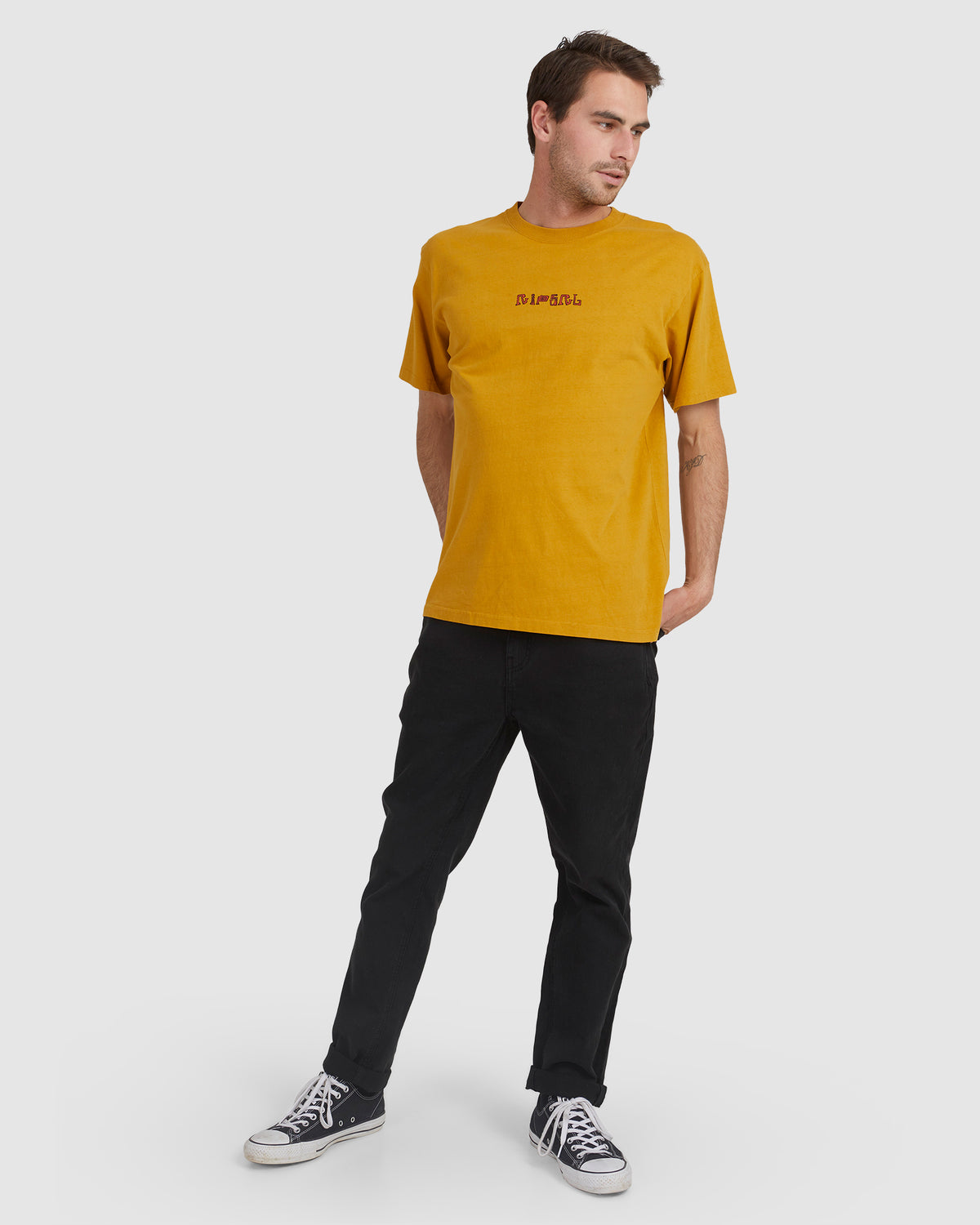 MENS SOLID ROCK GALLERY T-SHIRT