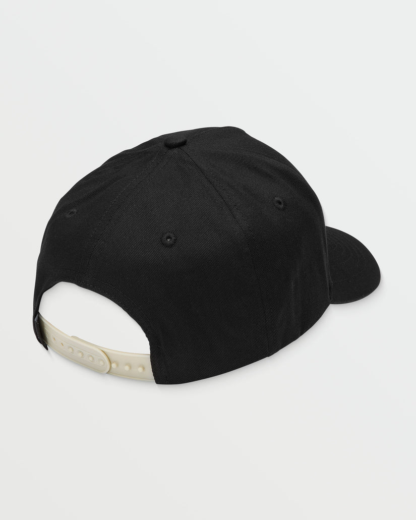 Mens Embossed Stone Adj Snapback Cap
