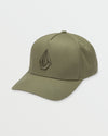 Mens Embossed Stone ADJ Snapbag Cap