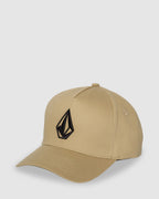 Mens Embosed Stone ADJ Snapback Cap