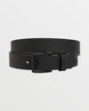 Mens Flat Bar PU Leather Belt