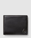 MENS SINGLE STONE LEATHER WALLET