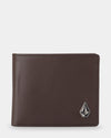 Mens Single Stone Leather Wallet