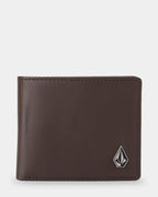 Mens Single Stone Leather Wallet
