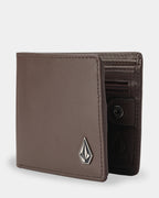 Mens Single Stone Leather Wallet