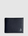 Mens Slim Stone Bi-Fold Wallet
