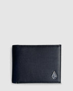 Mens Slim Stone Bi-Fold Wallet