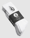 Mens Full Stone 3 Pack Crew Socks