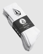 Mens Full Stone 3 Pack Crew Socks