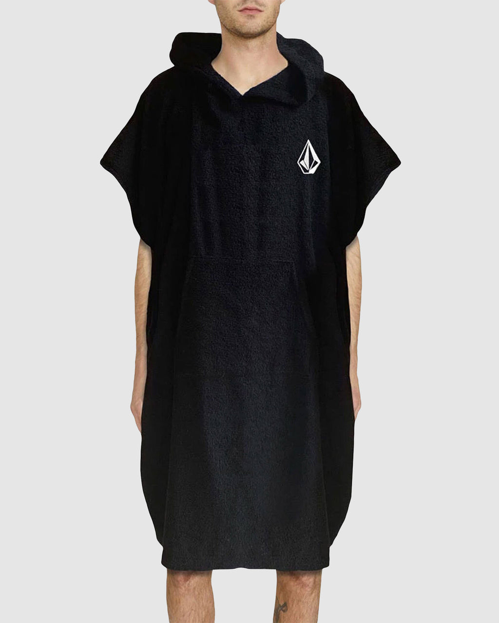 MENS STONE HOODED TOWEL