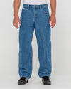Mens Lucifer Loose Fit Denim Jeans
