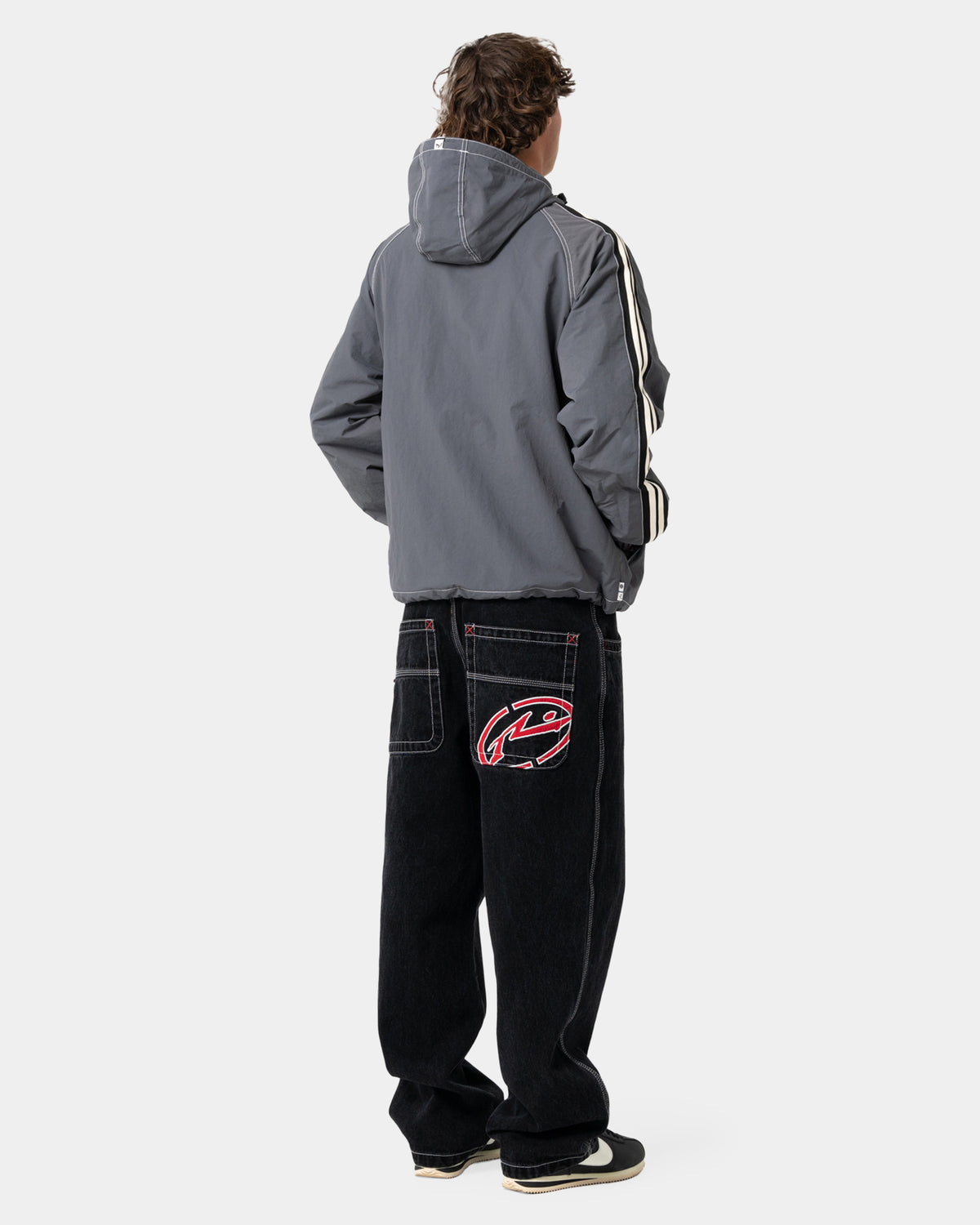 Mens Turbo Baggy Denim Jeans