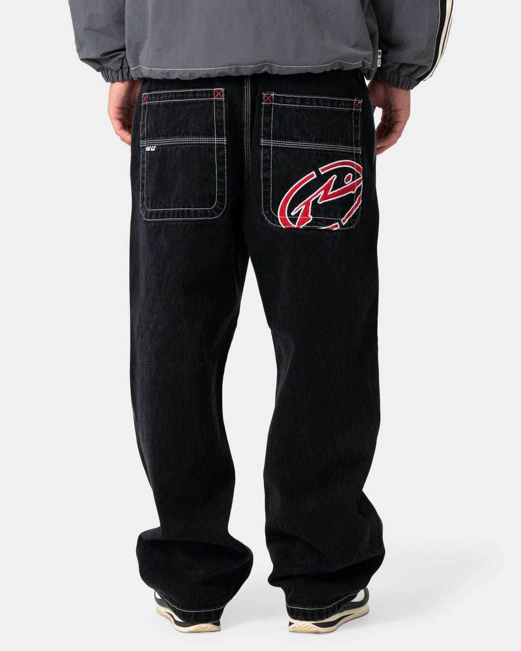 Mens Turbo Baggy Denim Jeans