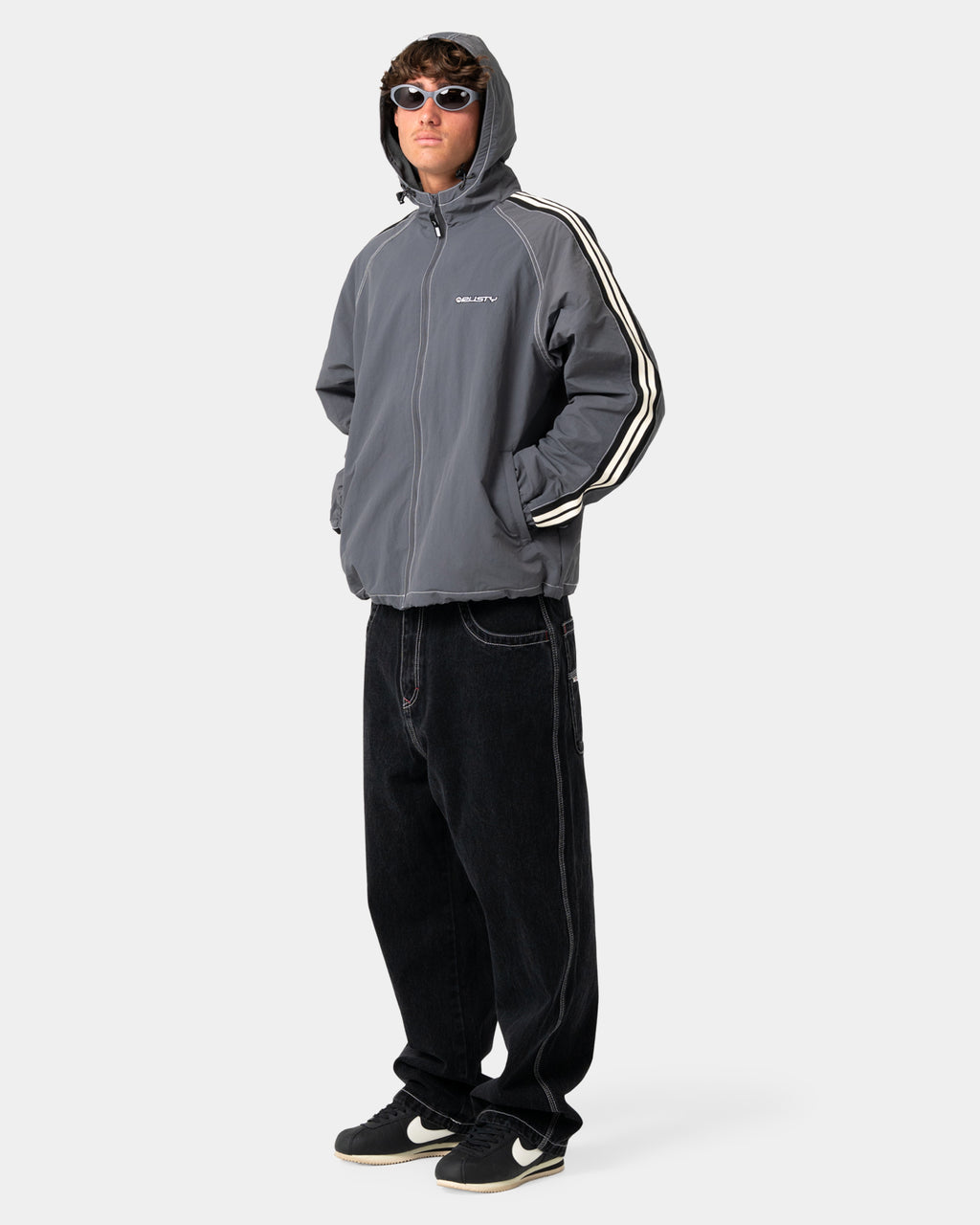 Mens Turbo Baggy Denim Jeans