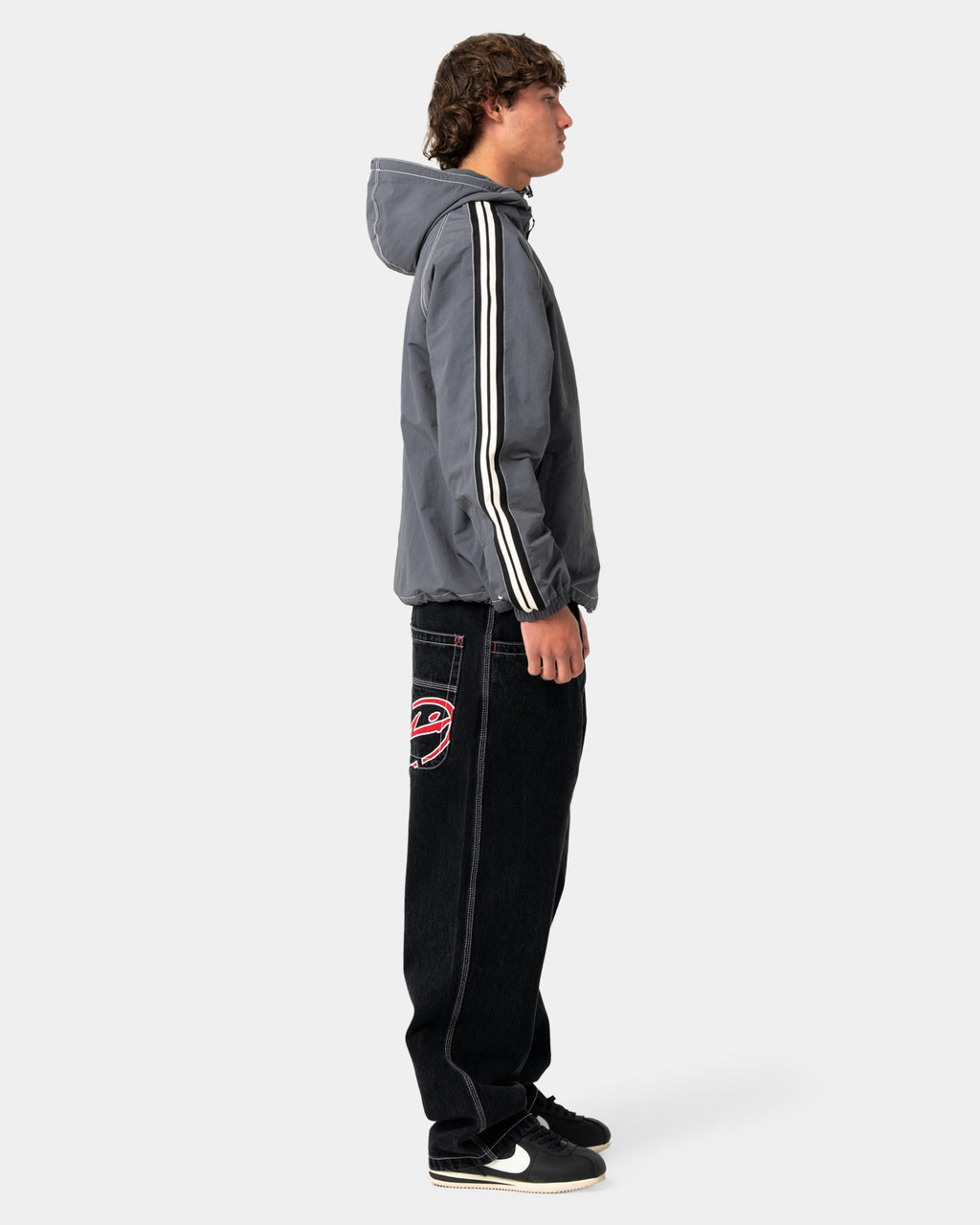 Mens Turbo Baggy Denim Jeans