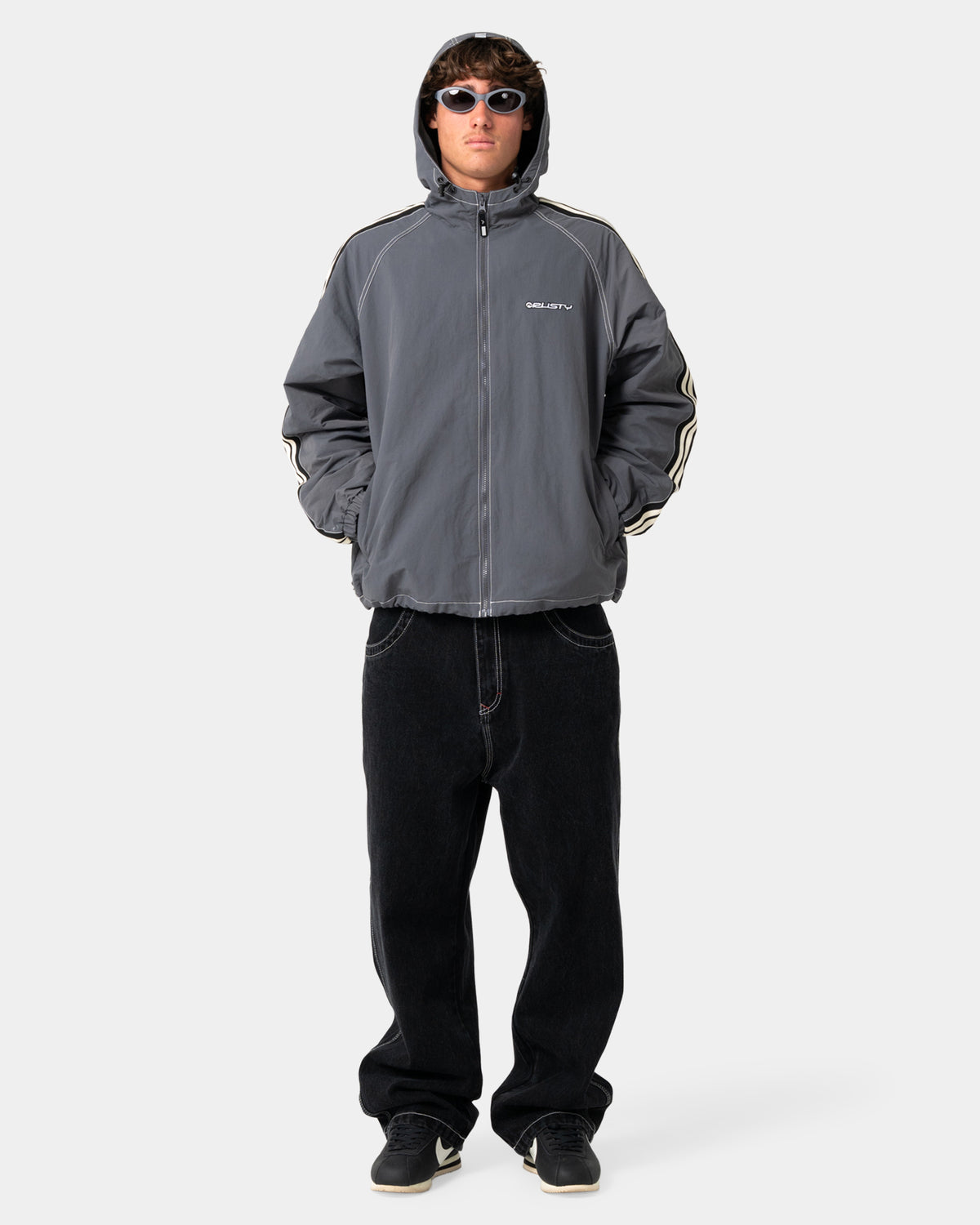 Mens Turbo Baggy Denim Jeans