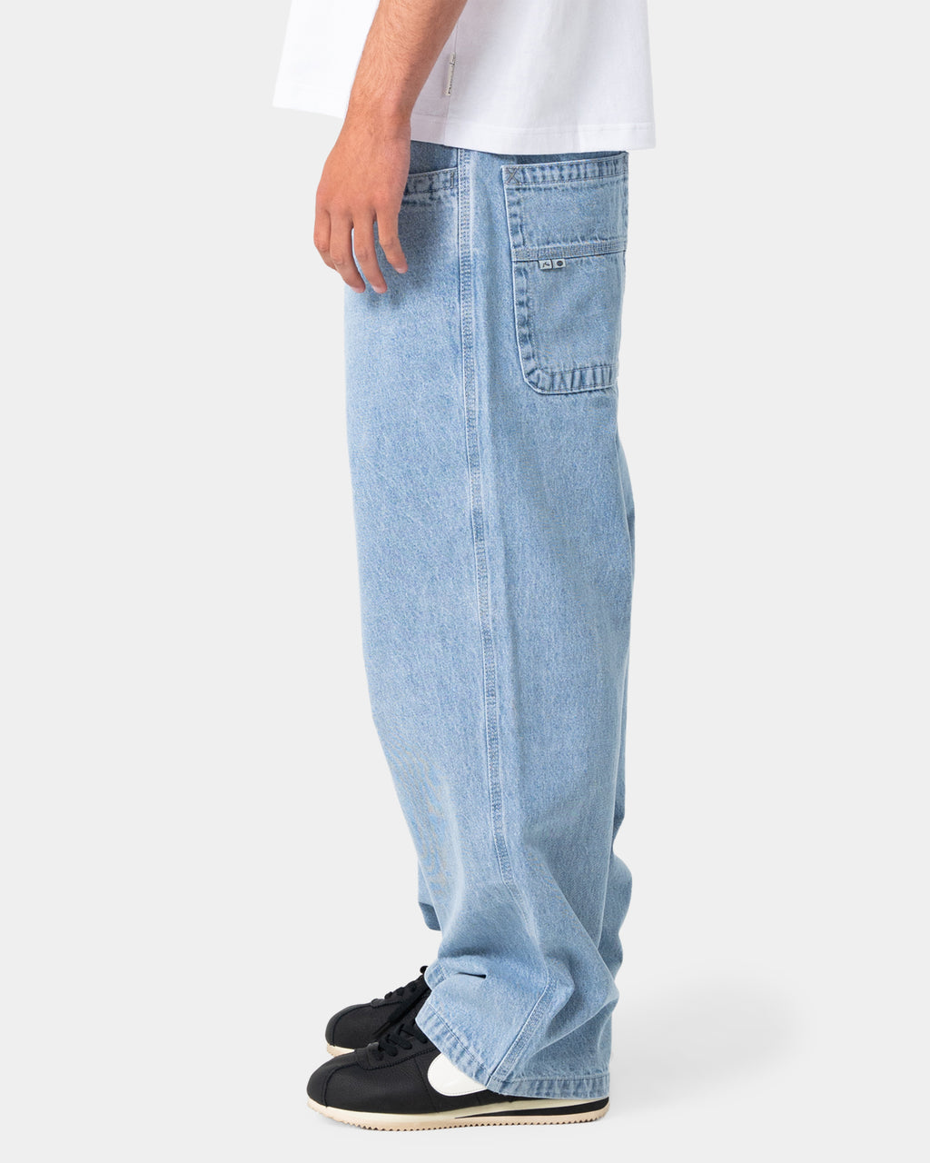 Mens Turbo Baggy Denim Jeans