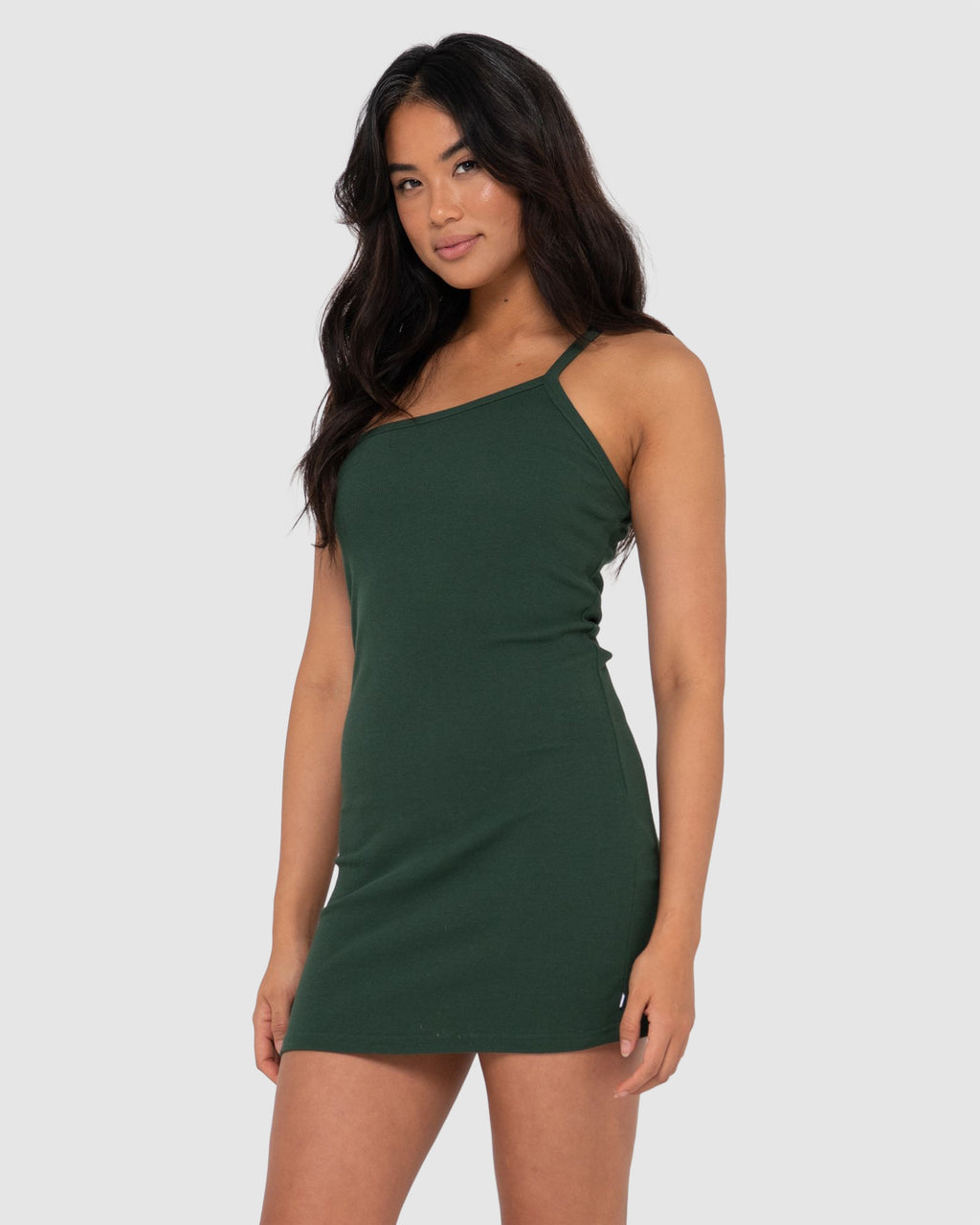 Womens Everywhere One Shoulder Mini Dress