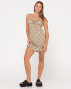 WOMENS PERCY PLAID MINI DRESS