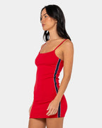 Womens Racer Mini Dress