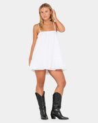 Womens Mary Weather Slip Mini Dress