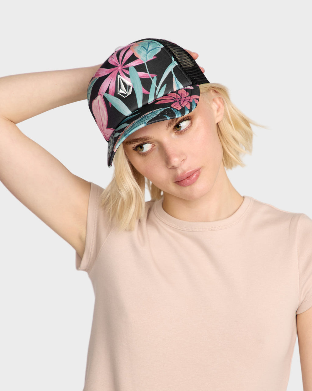 Womens Into Paradise Trucker Cap