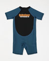 Boys 2-4 1.5mm Short Sleeve Back Zip Spring Suit