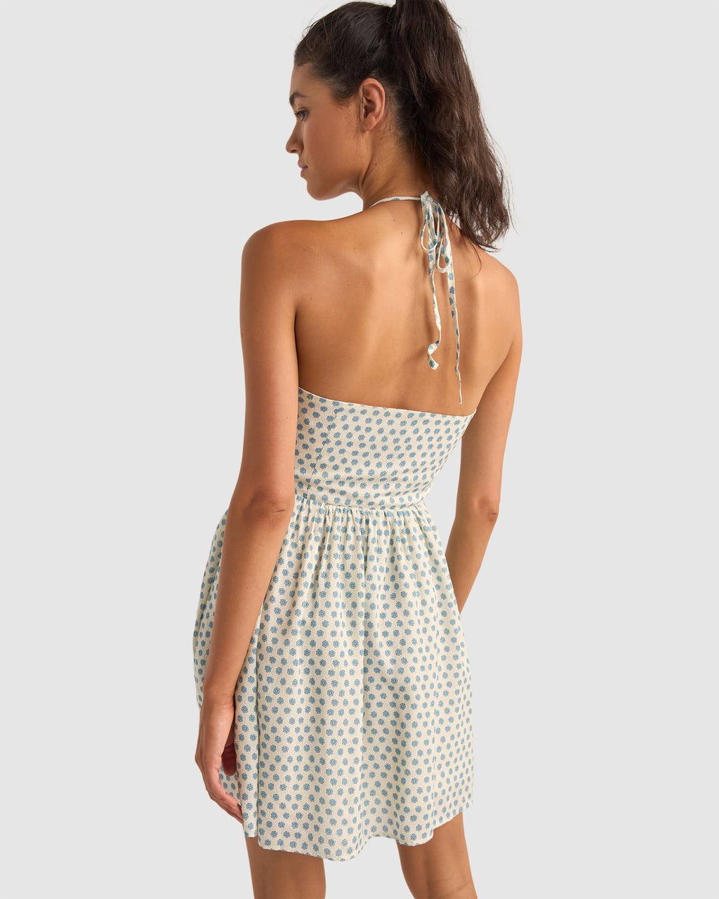 WOMENS HARPER HALTER MINI DRESS