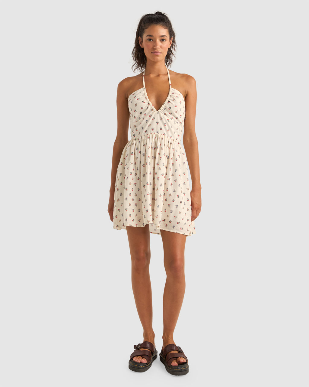 WOMENS HARPER HALTER MINI DRESS