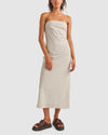 WOMENS DALIA BIAS MIDI DRESS
