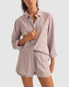 WOMENS ZEPHYR STRIPE BEACH SHIRT