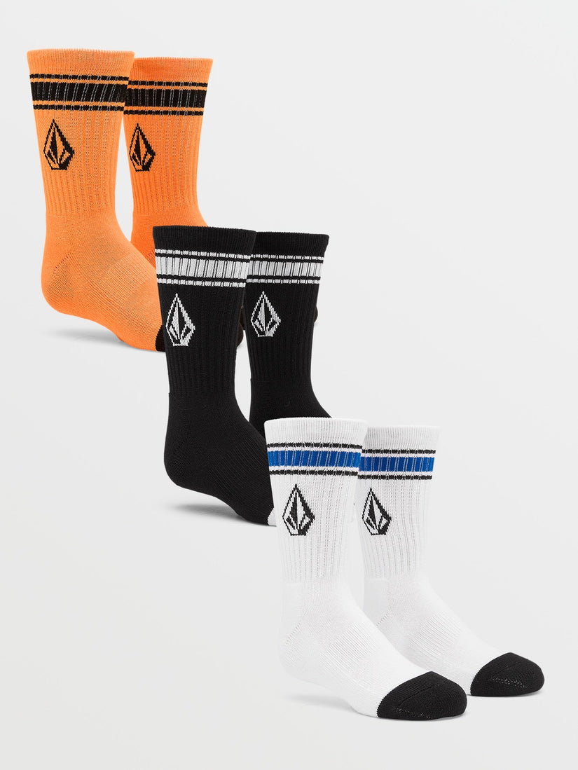 Boys Fullstone Multipack Crew Socks