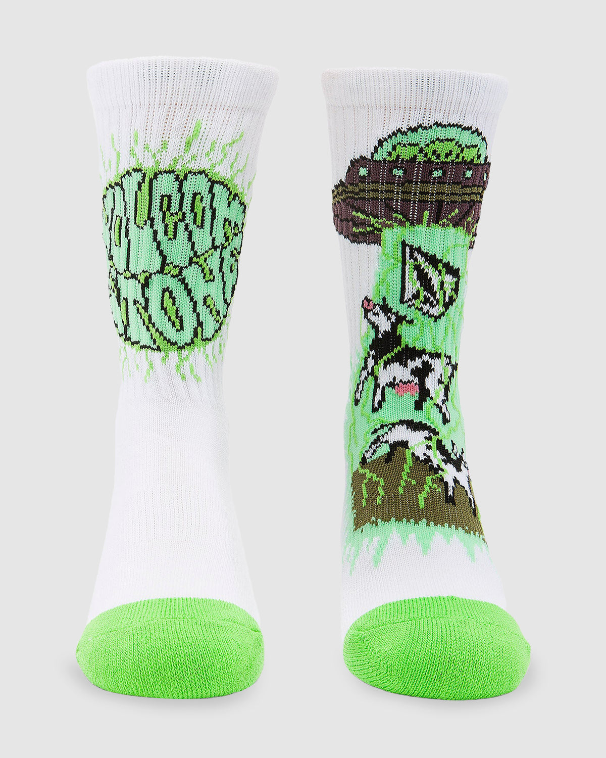 Boys 8-16 Udder Space Crew Socks