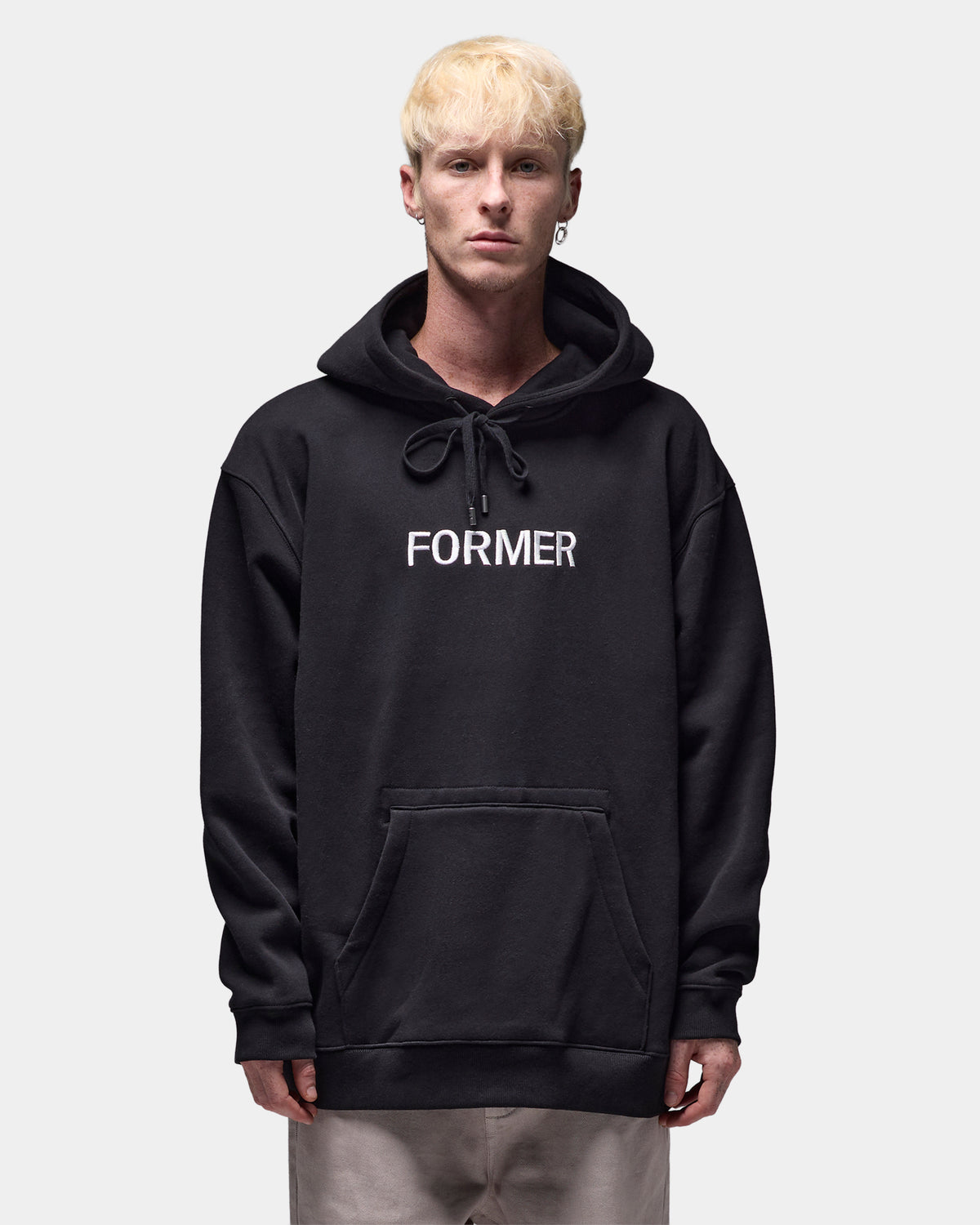 Mens Legacy Embroidery Pullover Hoodie