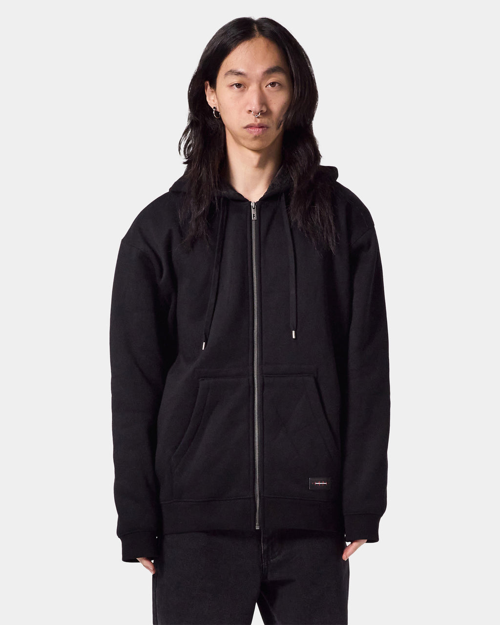 Mens Recurrent Zip Up Hoodie
