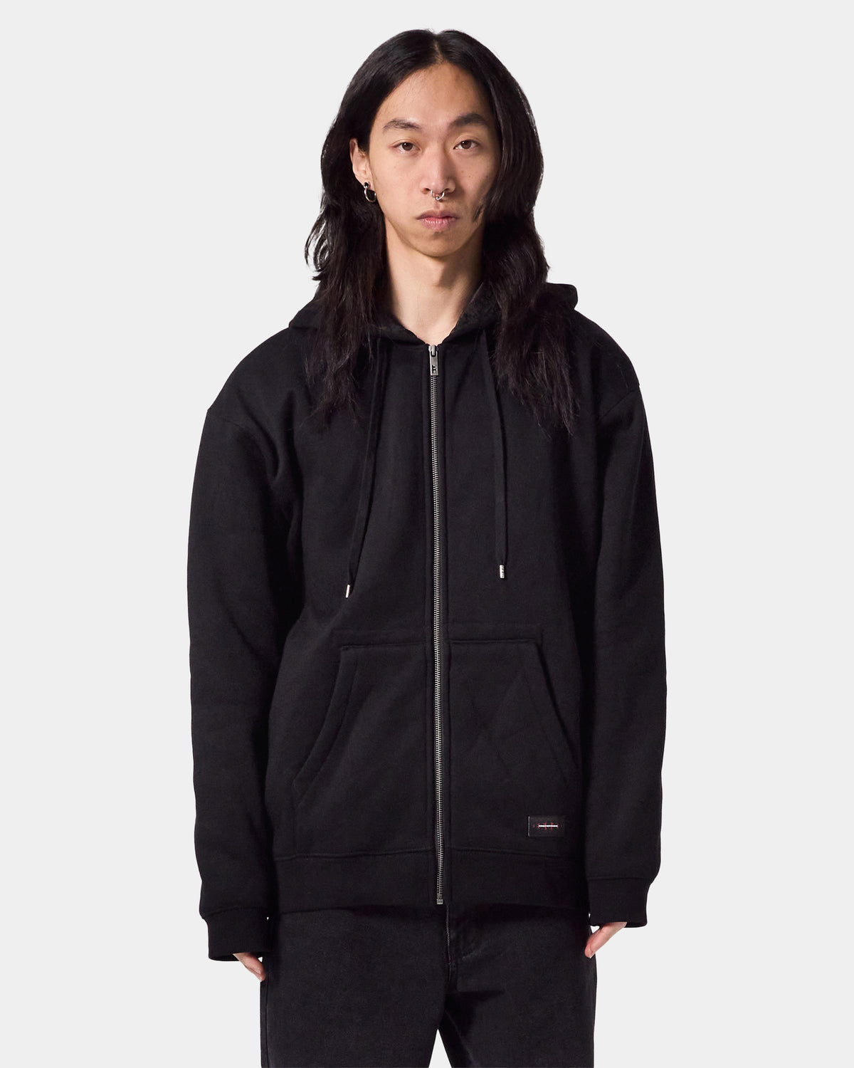 Mens Recurrent Zip Up Hoodie