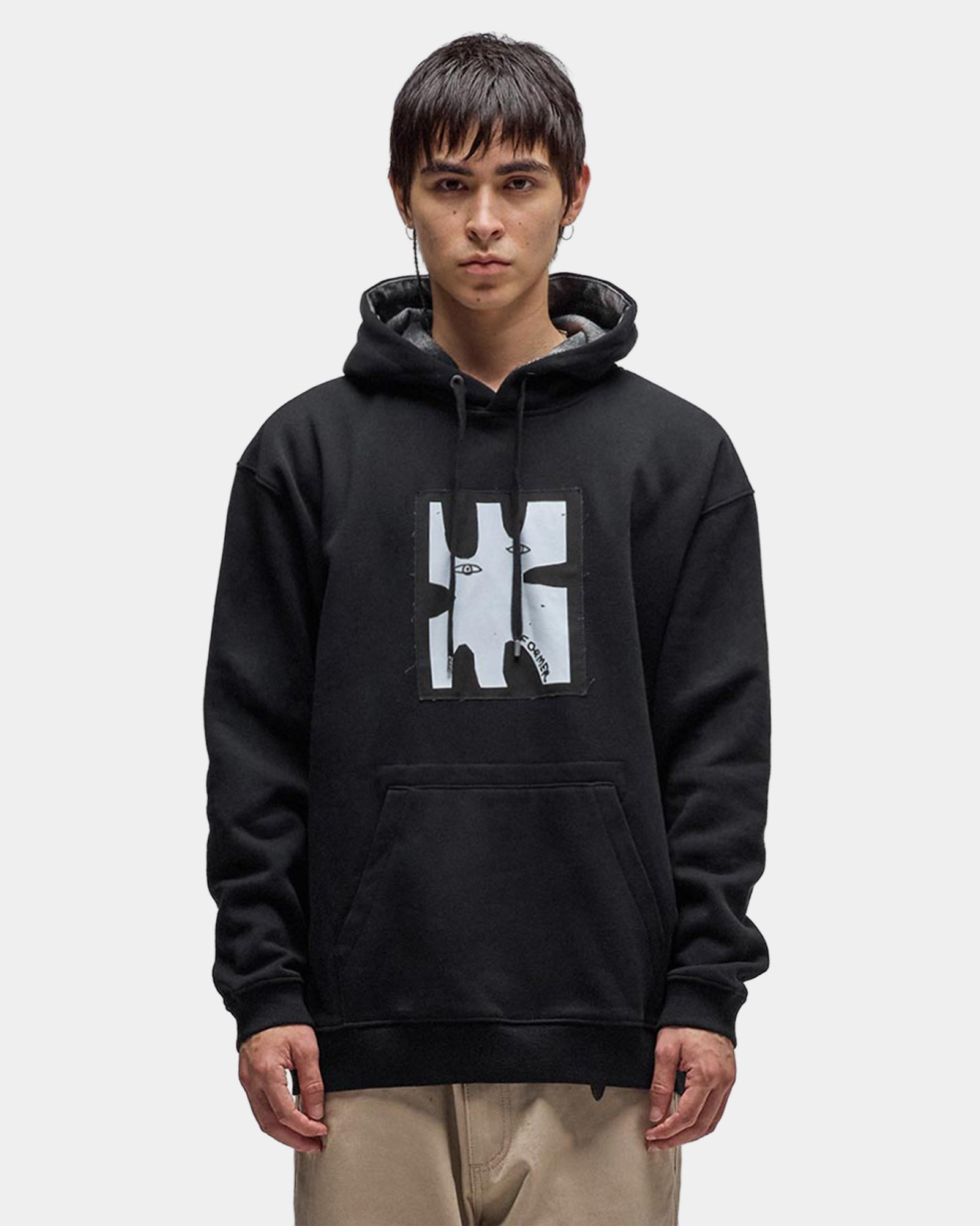 Mens Enigma Patch Pullover Hoodie