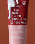 Ultra Light Mineral Sunscreen