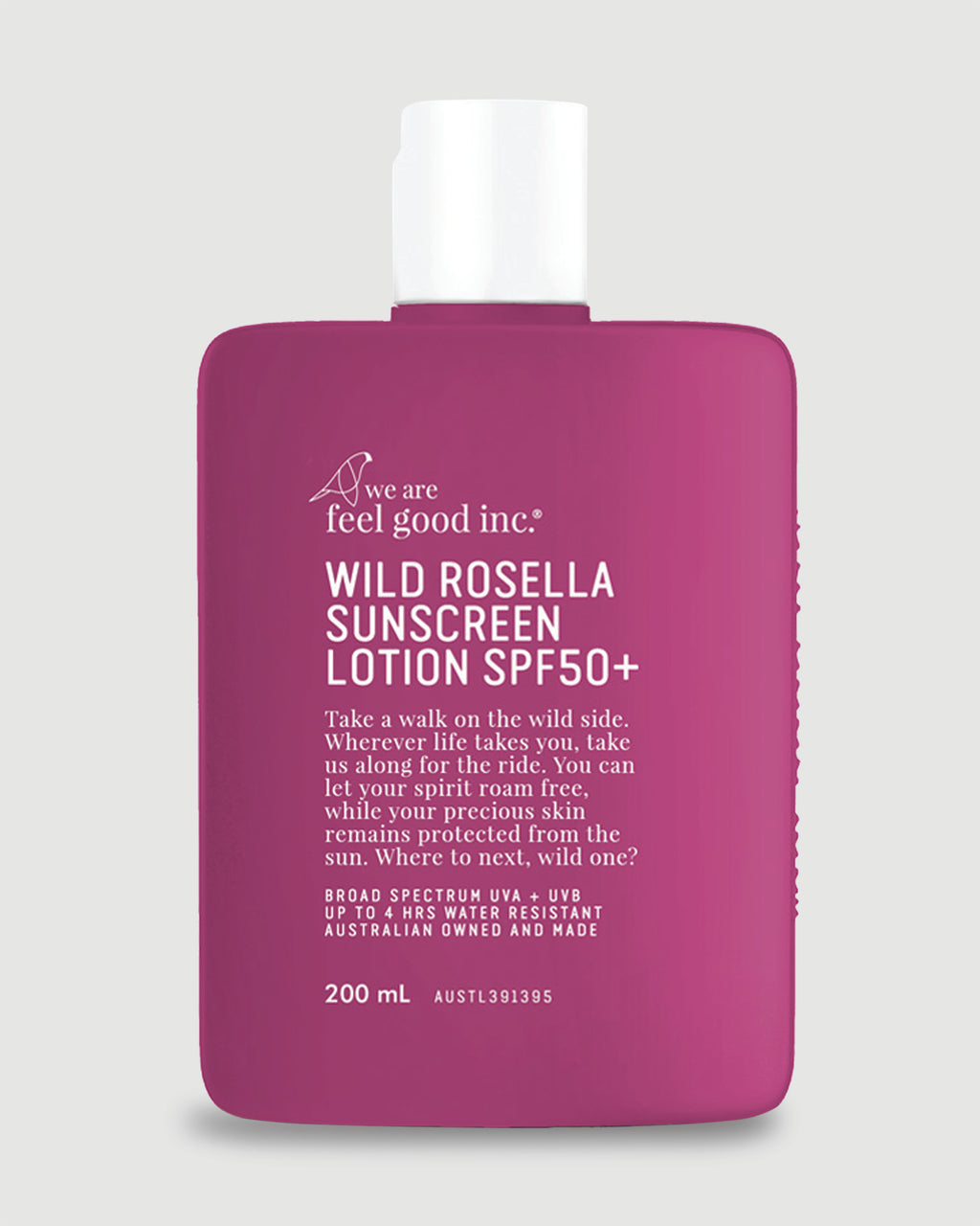 Wild Rosella Sunscreen Lotion 200ml Sunscreen