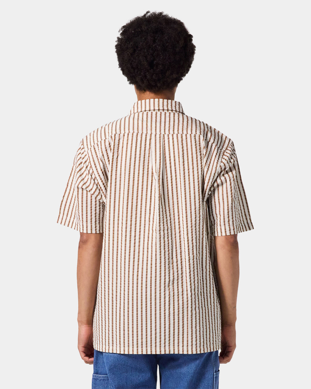 MENS VIVIAN SEERSUCKER SHORT SLEEVE SHIRT
