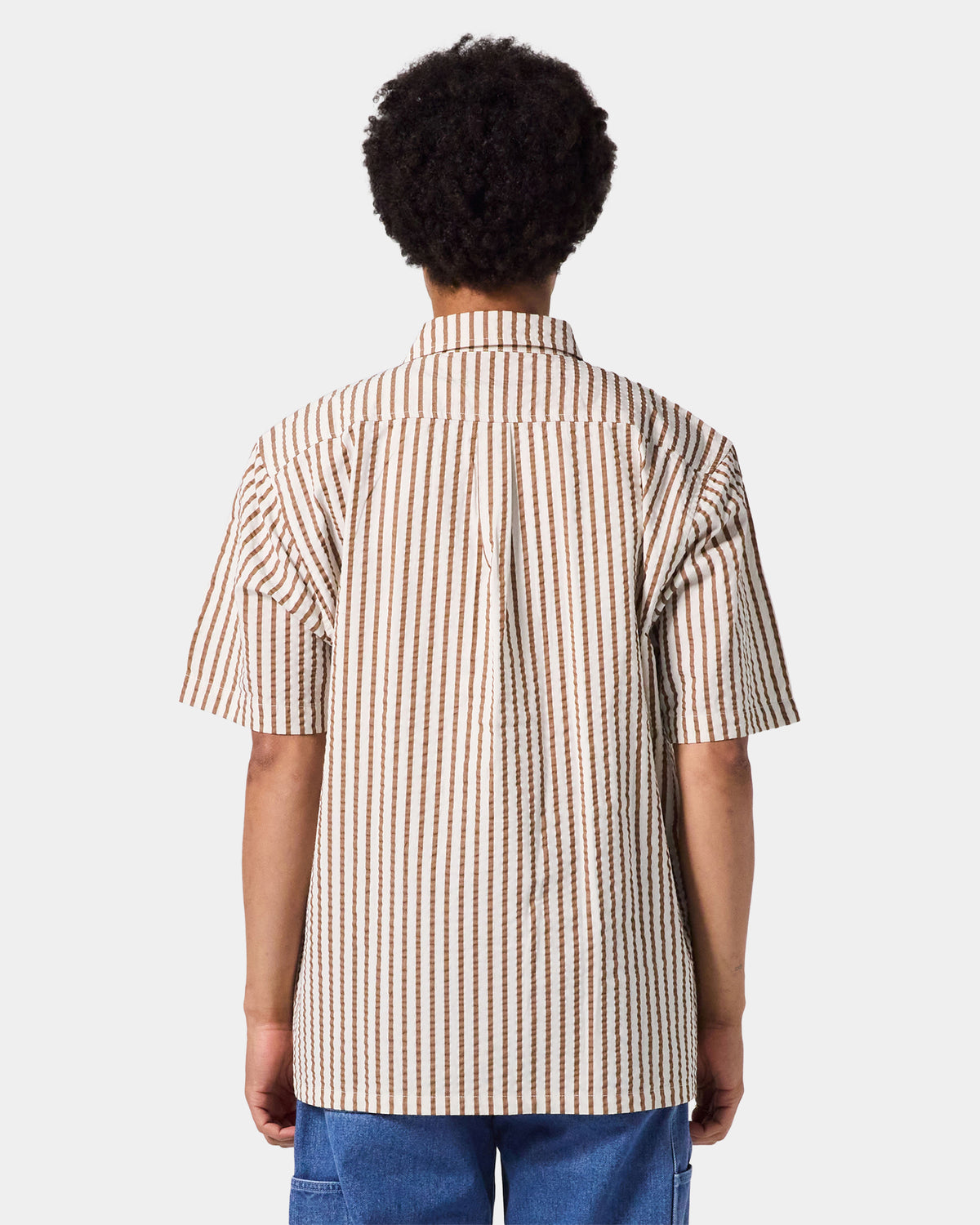 MENS VIVIAN SEERSUCKER SHORT SLEEVE SHIRT