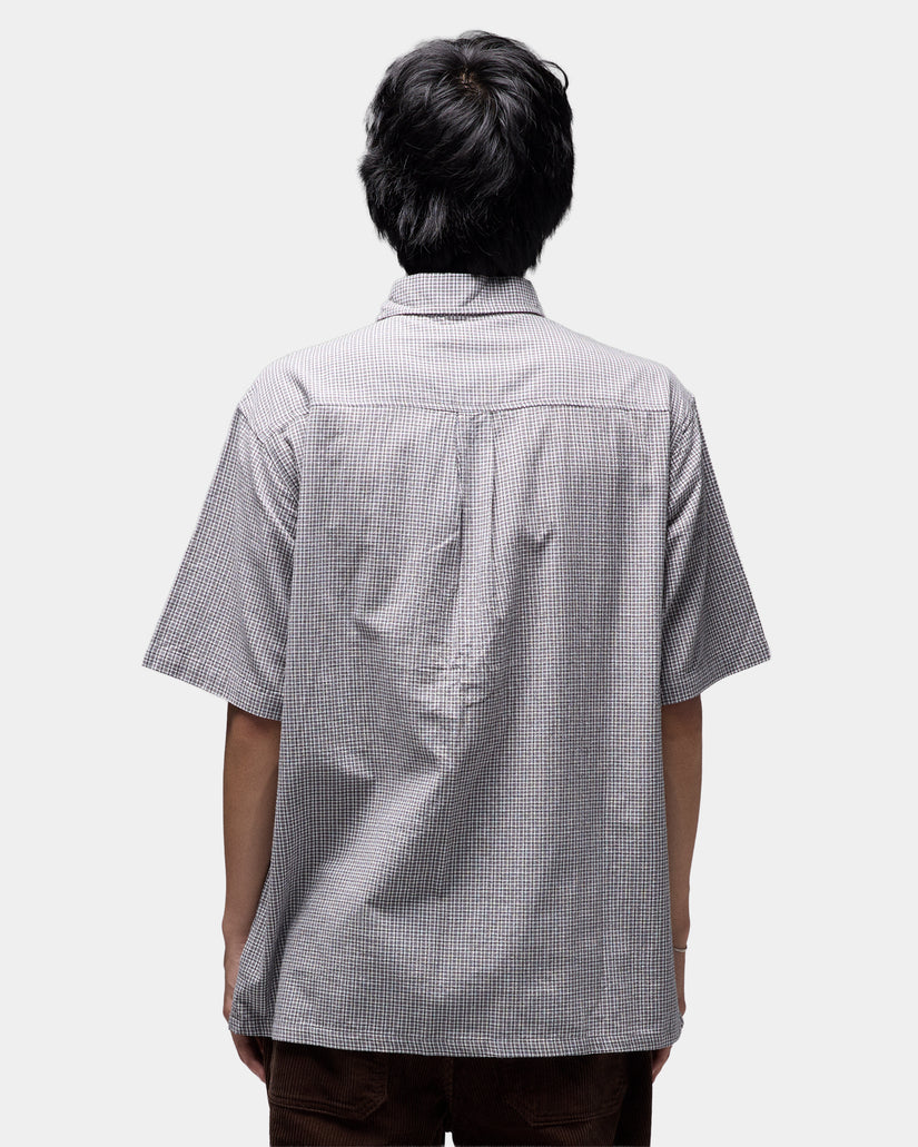 Mens Vivian Check Short Sleeve Shirt