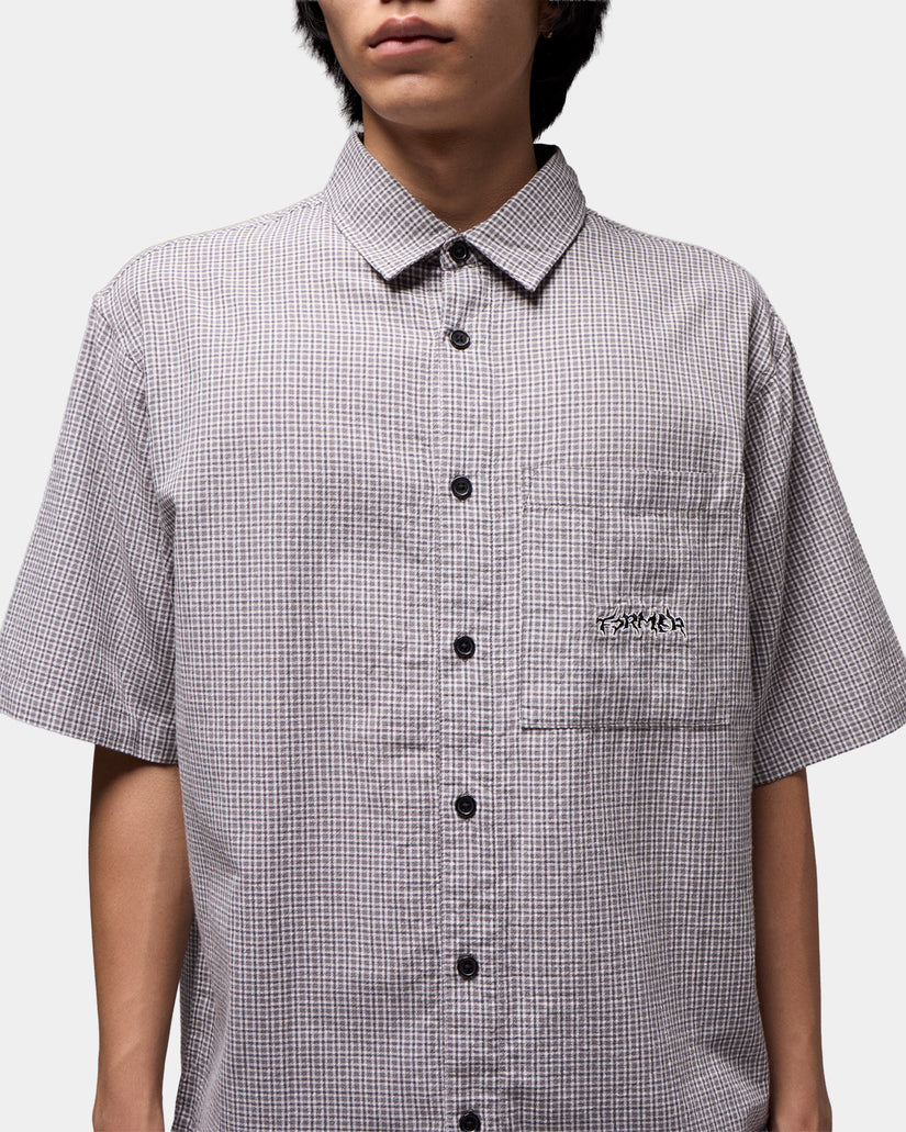 Mens Vivian Check Short Sleeve Shirt